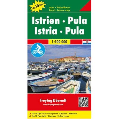 Carte Freytag & Berndt Pula - Guide Routier & Touristique - Publicité Carte Freytag & Berndt Pula - Guide Routier & Touristique - Publicité