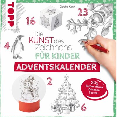 TOPP Verlag 29001 - Malender Adventskalender für Kinder - Festliche Kunstaktivitäten TOPP Verlag 29001 - Malender Adventskalender für Kinder - Festliche Kunstaktivitäten