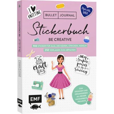 Fischer Bullet Journal Stickerbuch - Kreatives Bastelzubehör Fischer Bullet Journal Stickerbuch - Kreatives Bastelzubehör