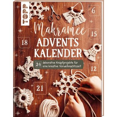 Frech Verlag GmbH Makramee Adventskalender - DIY Weihnachtsdeko Frech Verlag GmbH Makramee Adventskalender - DIY Weihnachtsdeko