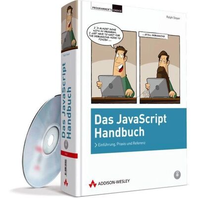 Addison-Wesley Verlag - Das JavaScript-Handbuch - CD - Book - Publicité Addison-Wesley Verlag - Das JavaScript-Handbuch - CD - Book - Publicité