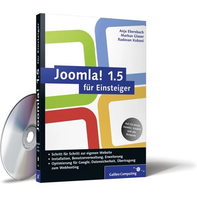 Galileo Computing - Joomla! 1.5 für Einsteiger - book - Publicité Galileo Computing - Joomla! 1.5 für Einsteiger - book - Publicité
