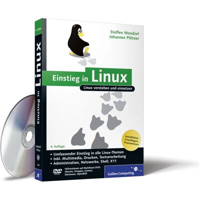 Galileo Computing - Einstieg in Linux - Allemand - Livre - Publicité Galileo Computing - Einstieg in Linux - Allemand - Livre - Publicité