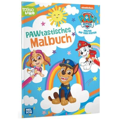 Nelson PAW Patrol: PAWtastisches Malbuch - 80 Ausmalbilder - Malbuch Nelson PAW Patrol: PAWtastisches Malbuch - 80 Ausmalbilder - Malbuch