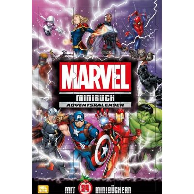 Marvel: Calendario de Adviento con Mini Libros - 24 Historias - Usado Marvel: Calendario de Adviento con Mini Libros - 24 Historias - Usado
