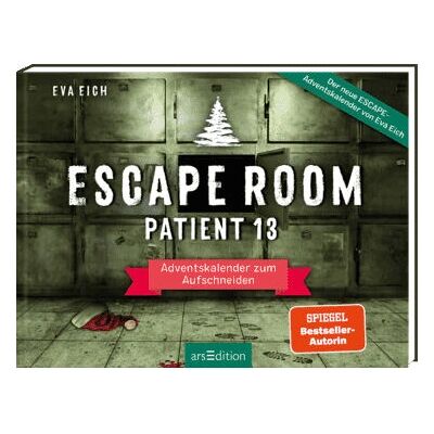 arsEdition Escape Room Paciente 13 - Juego de Aventuras y Rompecabezas arsEdition Escape Room Paciente 13 - Juego de Aventuras y Rompecabezas