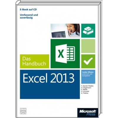 Microsoft Excel 2013 - Handbuch, Modell, Farbe - Software-Handbuch Microsoft Excel 2013 - Handbuch, Modell, Farbe - Software-Handbuch