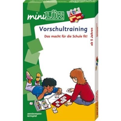 Westermann Verlag miniLÜK Förskoleträning - Pedagogiskt Leksak Westermann Verlag miniLÜK Förskoleträning - Pedagogiskt Leksak