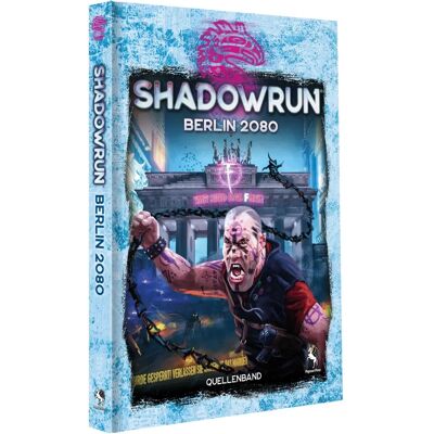 Pegasus Spiele Shadowrun Berlin 2080 - Jeu de société - Publicité Pegasus Spiele Shadowrun Berlin 2080 - Jeu de société - Publicité