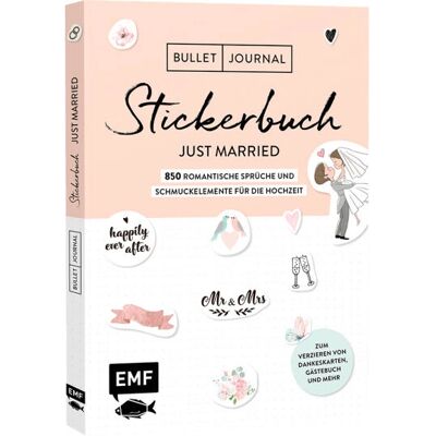 Edition Michael Fischer / EMF Verlag - Stickerbuch - Über 850 Sticker - Für Hochzeit & Events Edition Michael Fischer / EMF Verlag - Stickerbuch - Über 850 Sticker - Für Hochzeit & Events