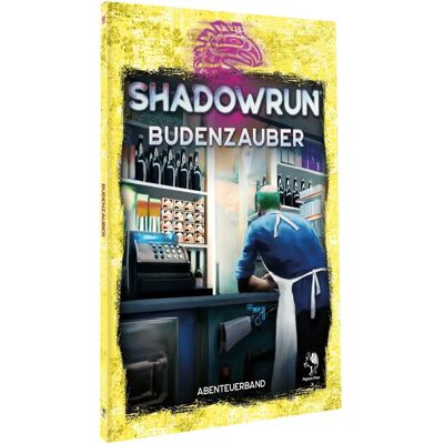 Pegasus Spiele Shadowrun: Budenzauber - Livre - Publicité Pegasus Spiele Shadowrun: Budenzauber - Livre - Publicité