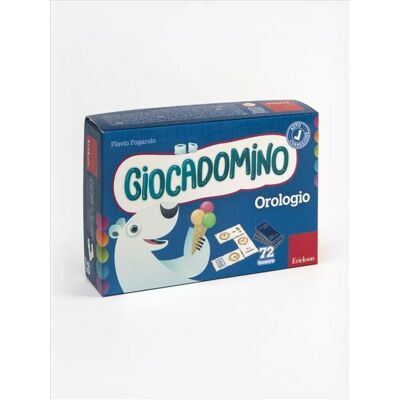 Erickson Giocadomino - Gioco dell'Orologio - Serie Educativa Erickson Giocadomino - Gioco dell'Orologio - Serie Educativa