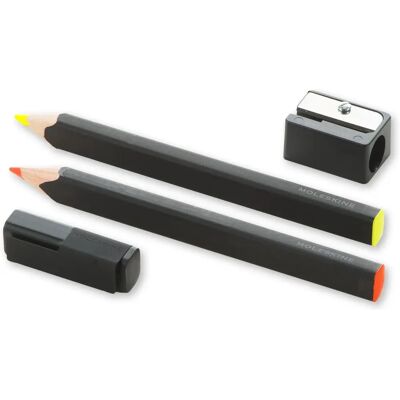 Moleskine Orange Gelb Buntstift-Set - Farbstifte Moleskine Orange Gelb Buntstift-Set - Farbstifte