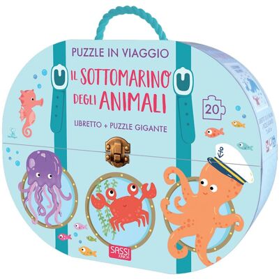 Puzzle di Animali Marini di Ester Tomè - Edizione Viaggio Puzzle di Animali Marini di Ester Tomè - Edizione Viaggio