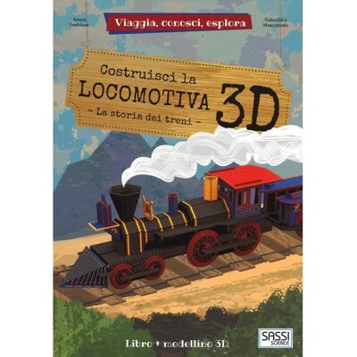 Sassi Junior Viaggia, Conosci, Esplora - Locomotiva 3D Sassi Junior Viaggia, Conosci, Esplora - Locomotiva 3D