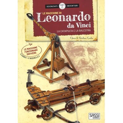 Modelli di Leonardo da Vinci - Catapulta e Balestra Kit Educativo Modelli di Leonardo da Vinci - Catapulta e Balestra Kit Educativo