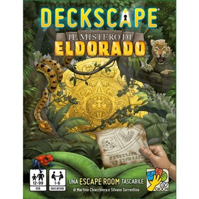 Deckscape Eldorado Tajemnicza Gra Planszowa - Puzzle Przygodowa Deckscape Eldorado Tajemnicza Gra Planszowa - Puzzle Przygodowa