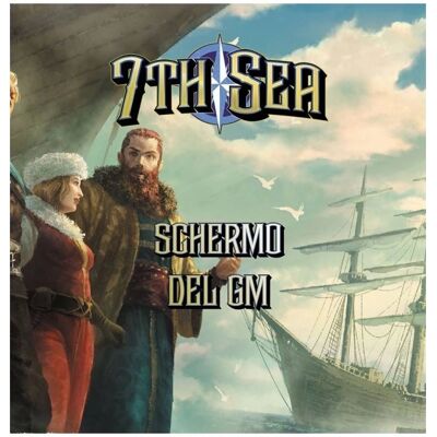 Asmodee 7th Sea Spielleiter-Screen - Rollenspielzubehör Asmodee 7th Sea Spielleiter-Screen - Rollenspielzubehör