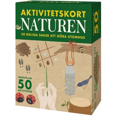 Nicotext Utomhusaktivitetskort - Naturen - Barn & Föräldrar Nicotext Utomhusaktivitetskort - Naturen - Barn & Föräldrar