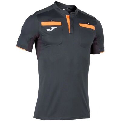 T-shirt d'arbitre de football gris JOMA pour homme T-shirt d'arbitre de football gris JOMA pour homme